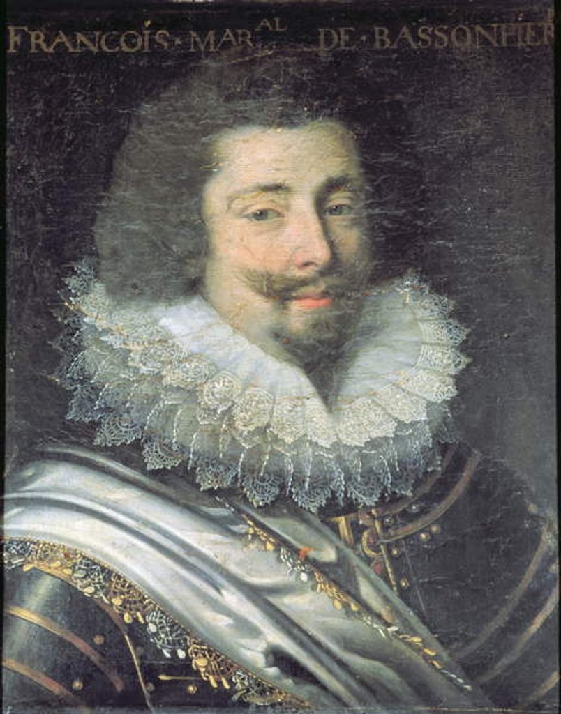 Detail of Portrait of Francois de Bassompierre by French School