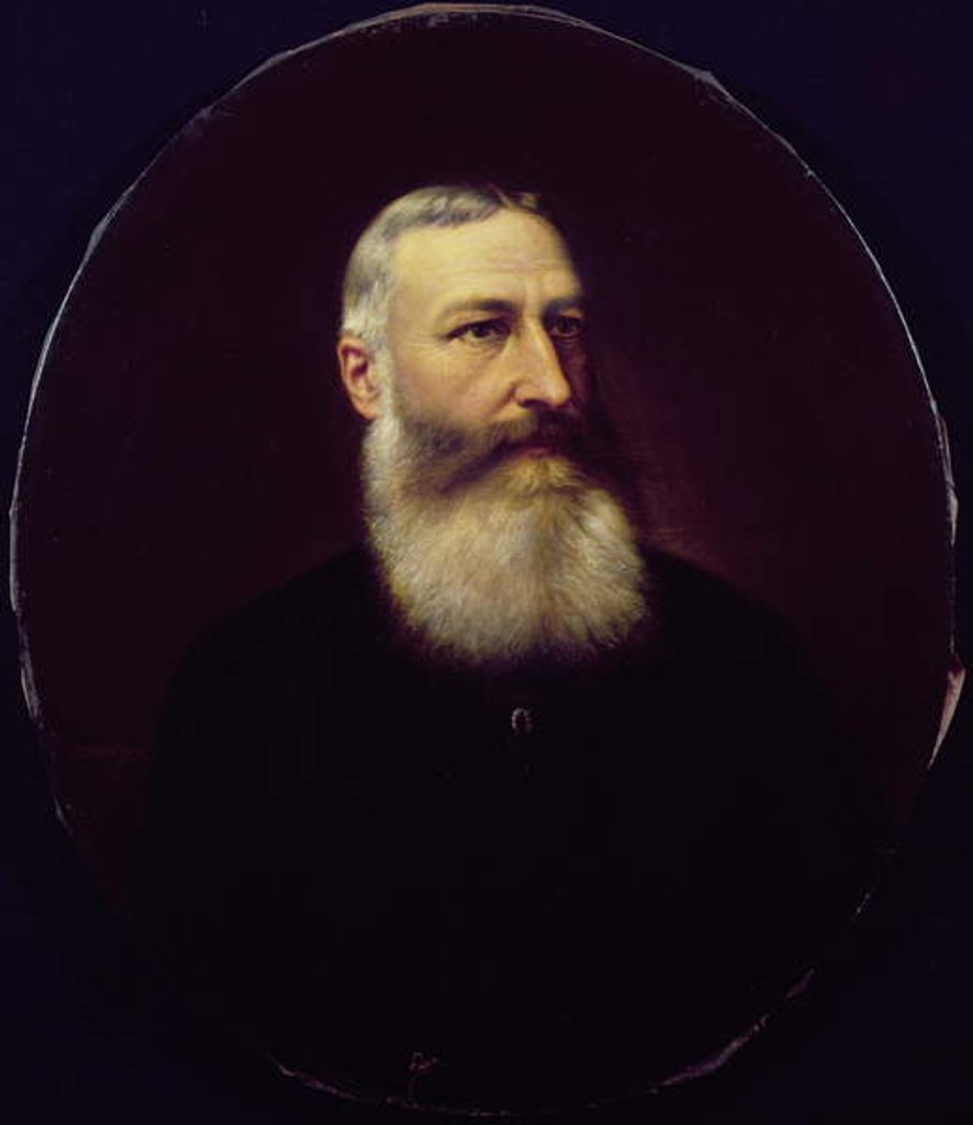 Detail of Leopold II of Saxe-Cobourg-Gotha by Pierre Tossyn