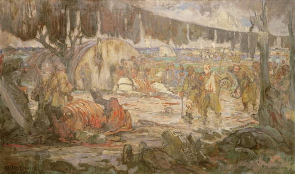 Detail of The Road of Victory, 1918 by Fernand Allard L'Olivier