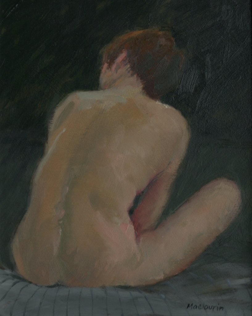 Detail of Nude back, 2009 by Pat Maclaurin