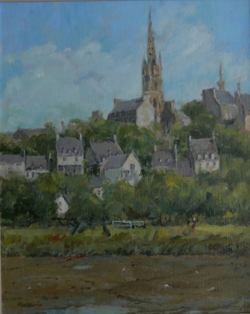 Detail of Pont Croix, Brittany, 2007 by Pat Maclaurin