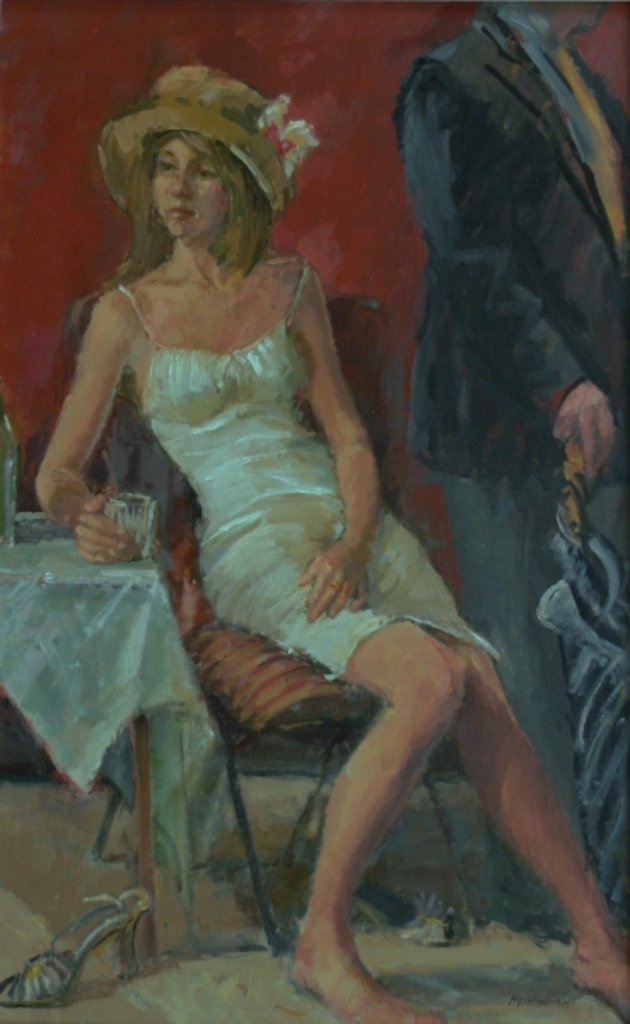 Detail of That was a lovely lunch, 2008 by Pat Maclaurin