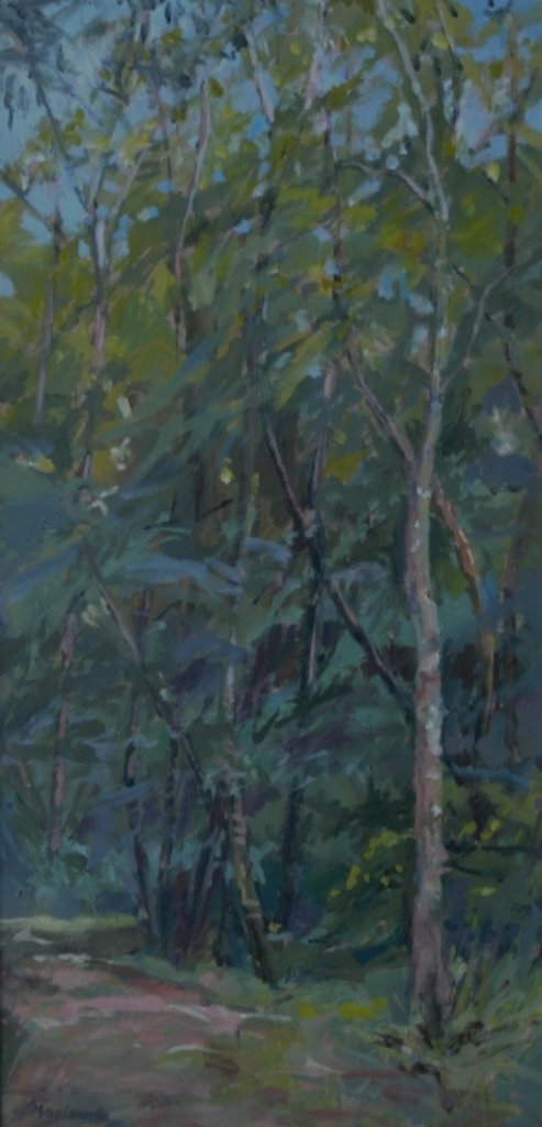 Detail of Woodland path, 2008 by Pat Maclaurin