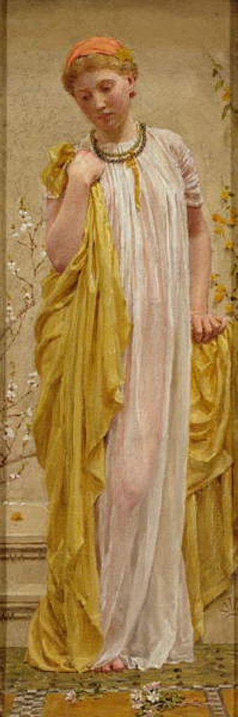Detail of Anemones, c.1880 by Albert Joseph Moore