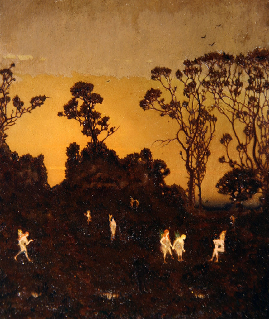 Detail of Hamadryads at the Dawning, c.1910 by Alexander Abdo