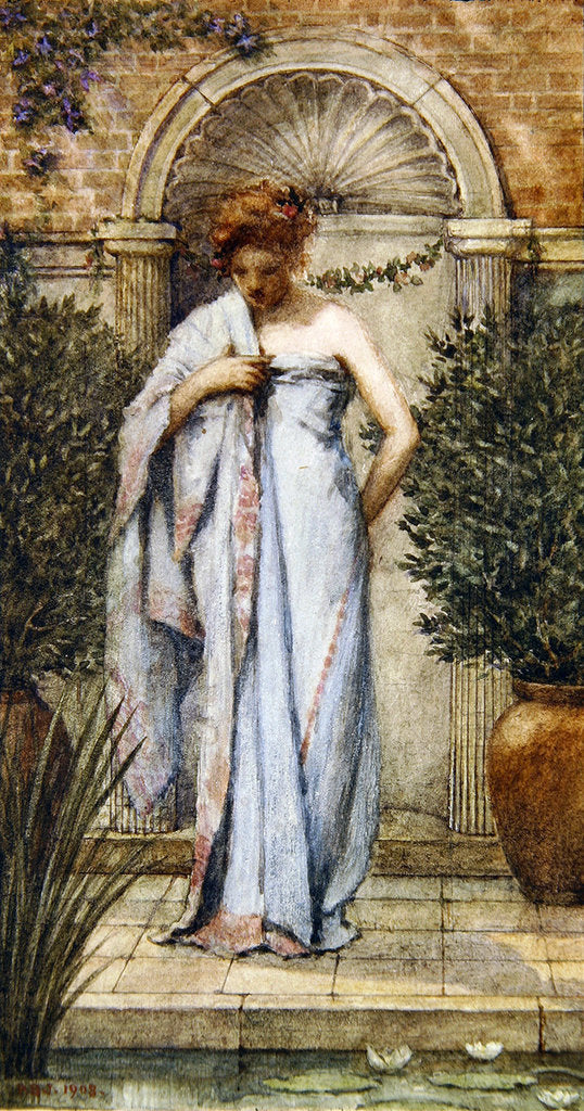 Detail of After the Bath, 1908 by Philip Burne-Jones