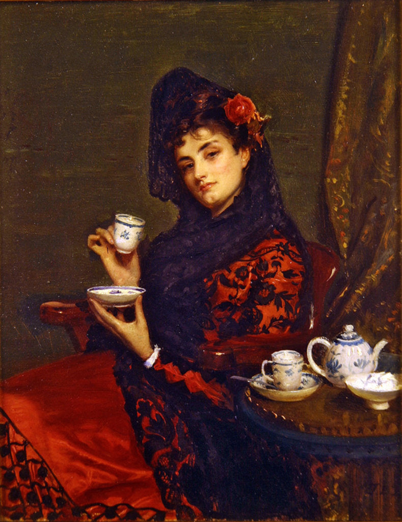 Detail of 5 O'Clock by John-Bagnold Burgess