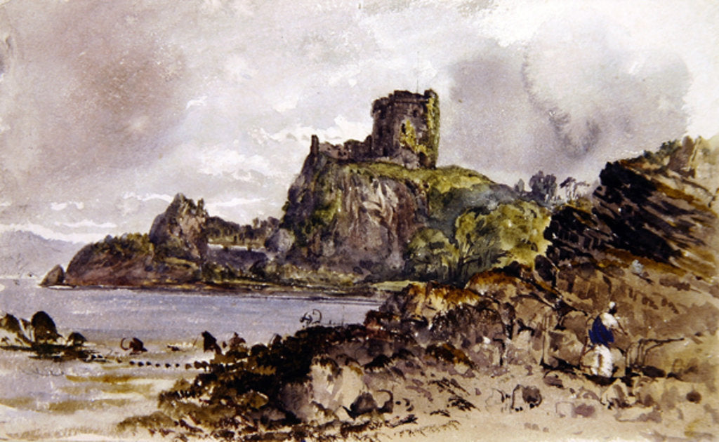 Detail of Donolly Castle, Scotland by John Brett