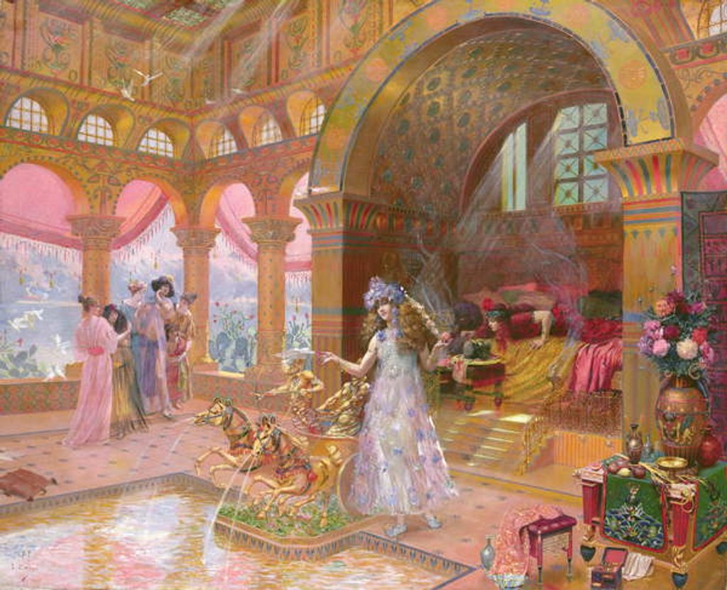 Detail of Dance de Salome by Louis Chalon