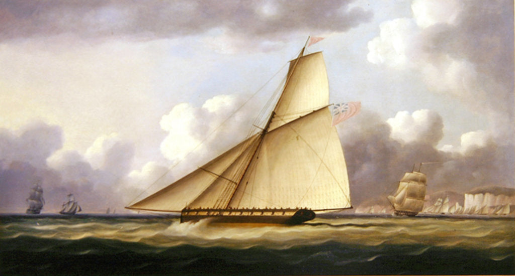 Detail of Marine by Thomas Buttersworth