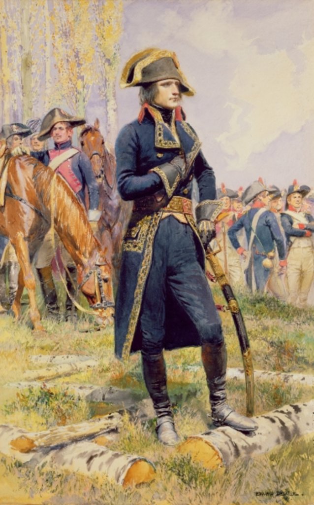 Detail of Napoleon, 1907 by Jean-Baptiste Edouard Detaille