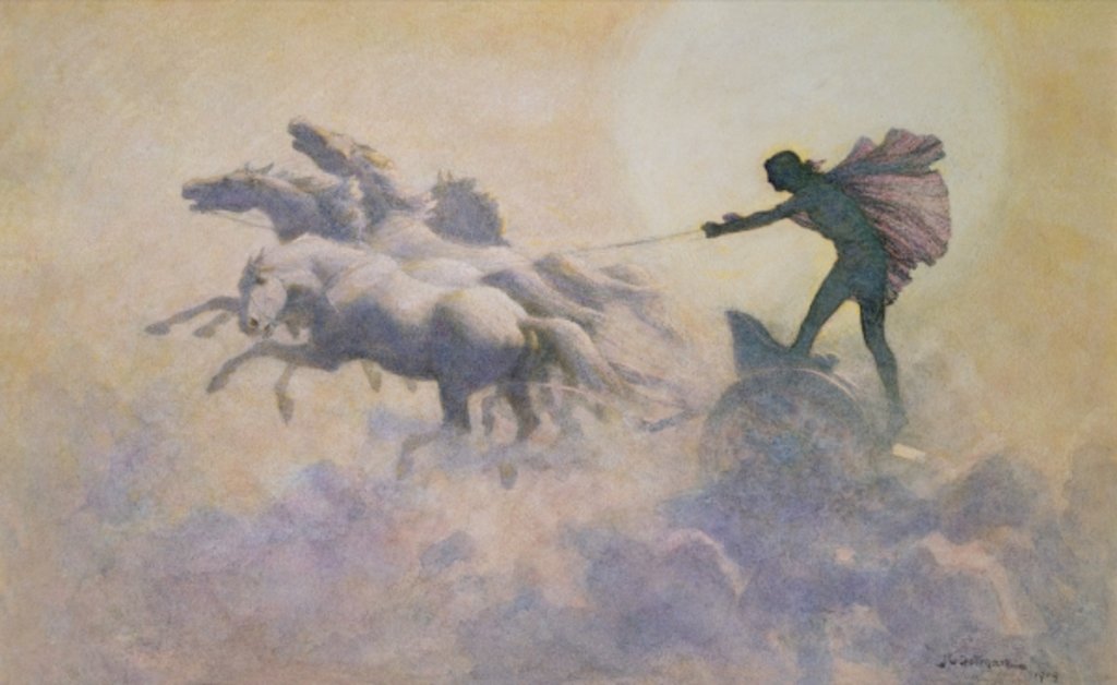 Detail of Chariot of the Sun, 1909 by John Charles Dollman