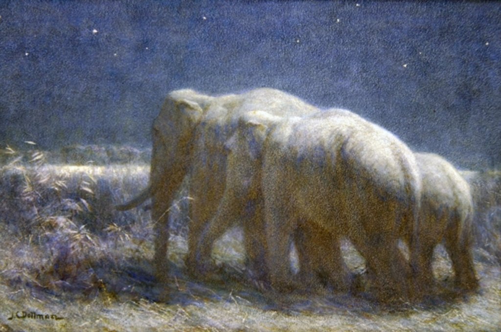 Detail of Night, 1908 by John Charles Dollman