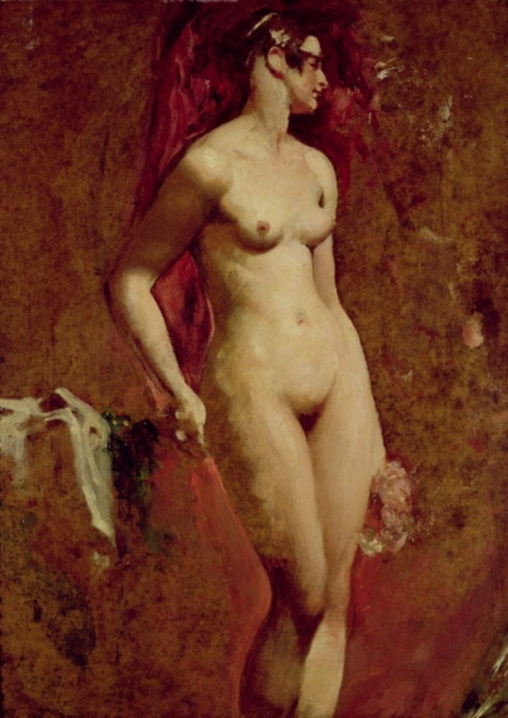 Detail of Nude Female Standing by William Etty