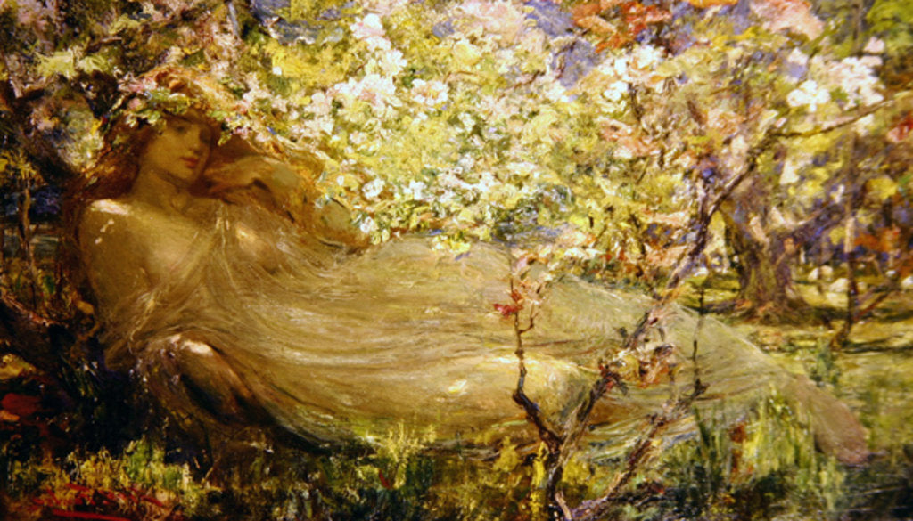 Detail of The Nymph by Robert Fowler