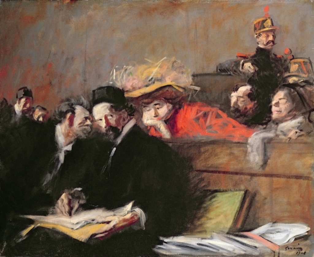 Detail of Court Audience, 1908 by Jean Louis Forain