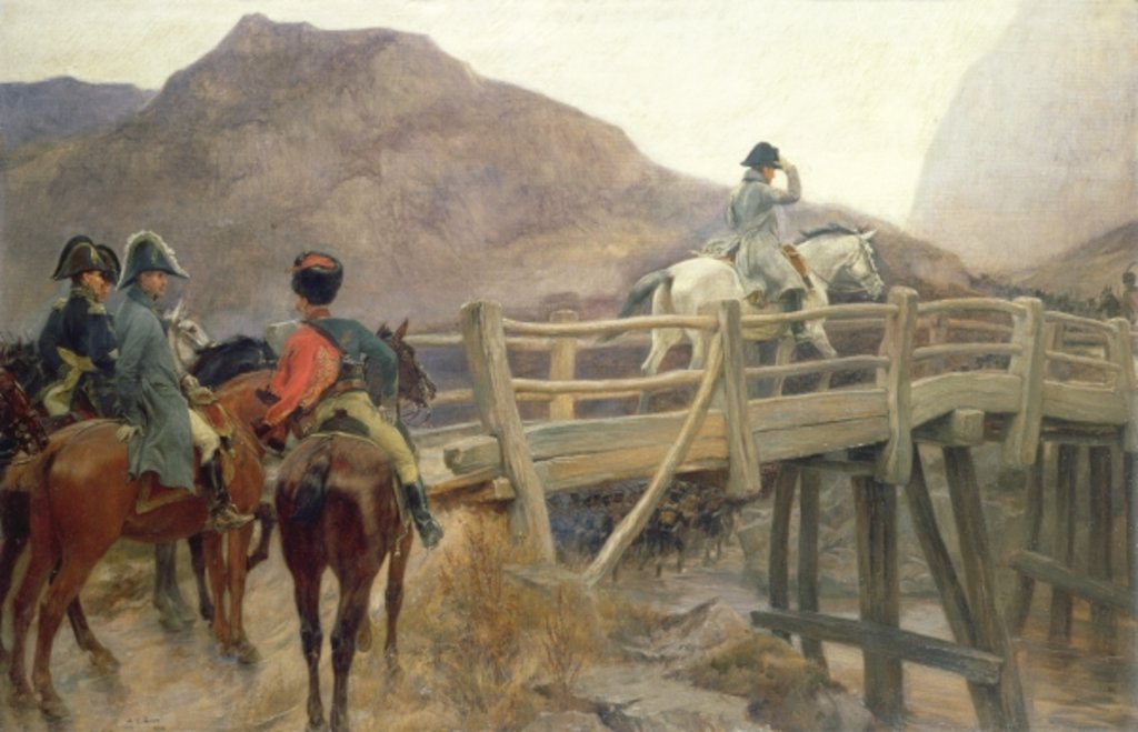 Detail of Napoleon, 1896 by Andrew Carrick Gow