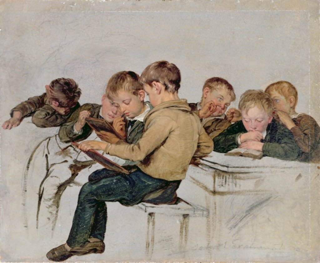 Detail of School Examination by George Harvey