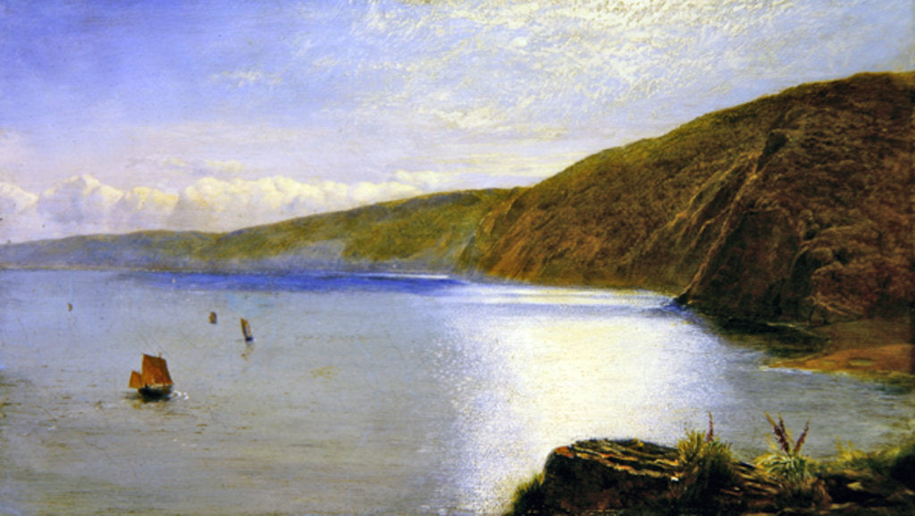 Detail of The Sun-Lit Ocean, 1864 by Charles Napier Hemy