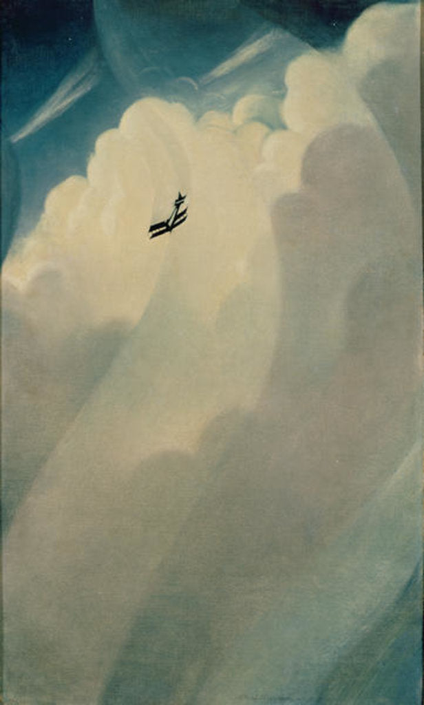 Detail of Spiral Descent by Christopher Richard Wynne Nevinson