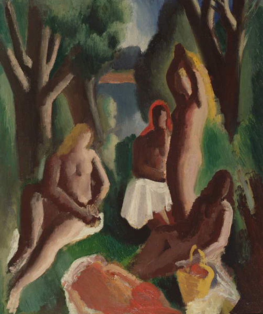 Detail of The Picnic, 1946 by Bernard Meninsky