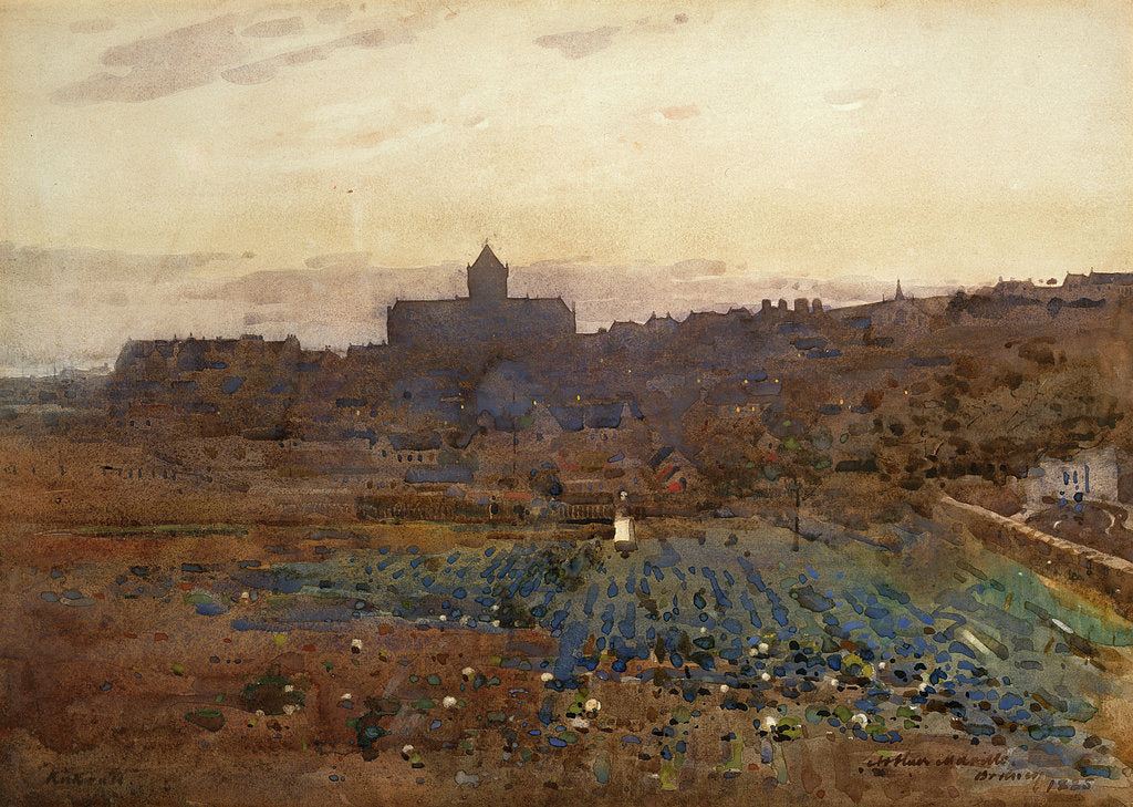 Detail of Kirkwall, Orkney, 1885 by Arthur Melville