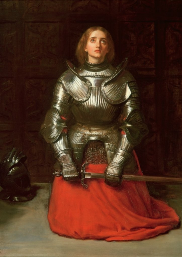 Detail of Jeanne d'Arc, 1865 by John Everett Millais