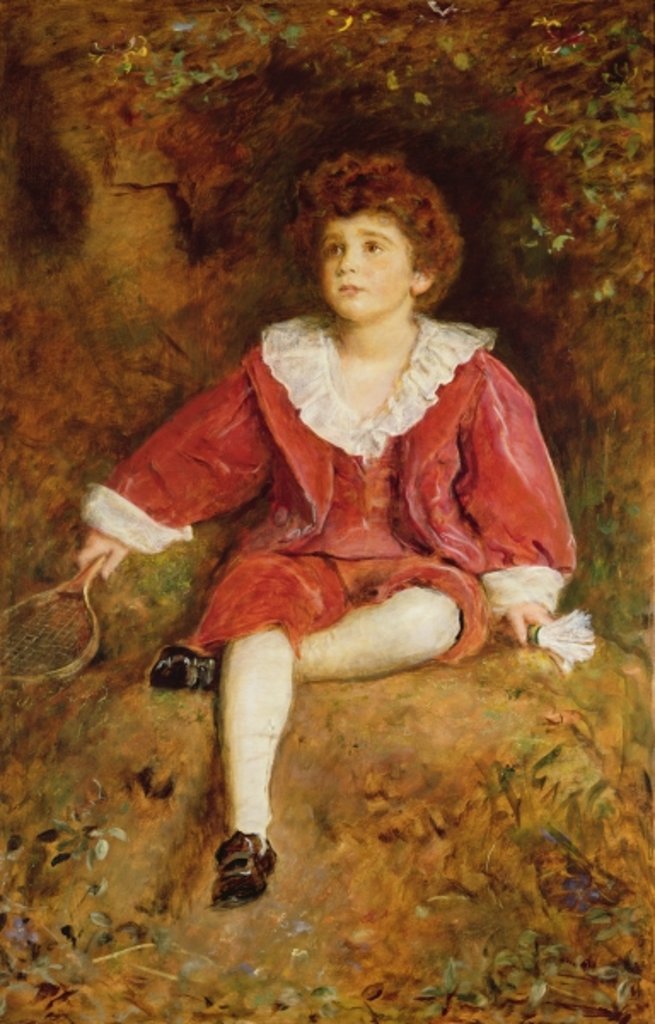 Detail of The Honorable John Neville Manners by John Everett Millais