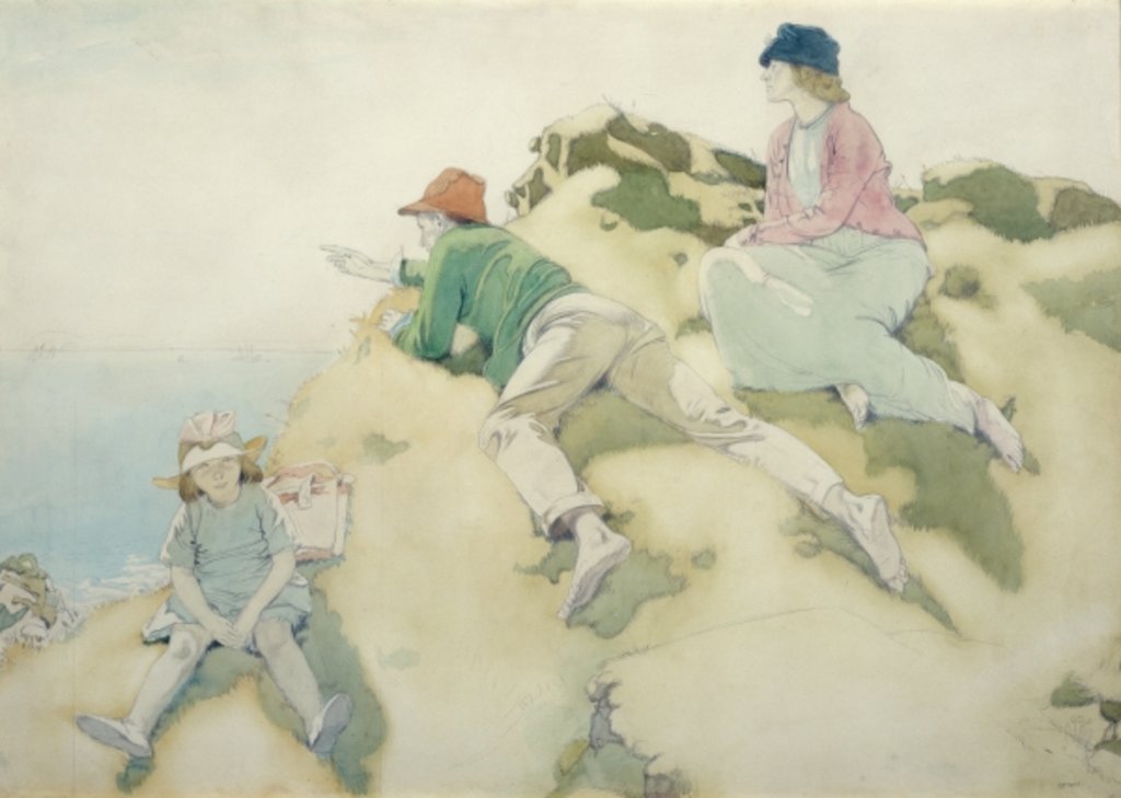 Detail of The Yacht Race by William Orpen