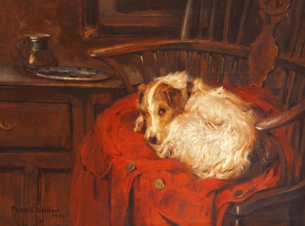 Detail of A Favourite Chair, 1903 by Philip Eustace Stretton