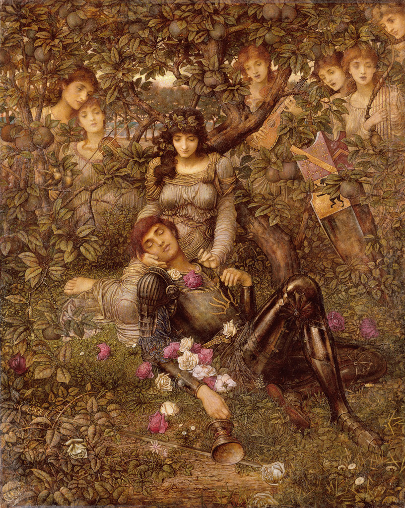 Detail of Acrasia, c.1888 by John Melhuish Strudwick