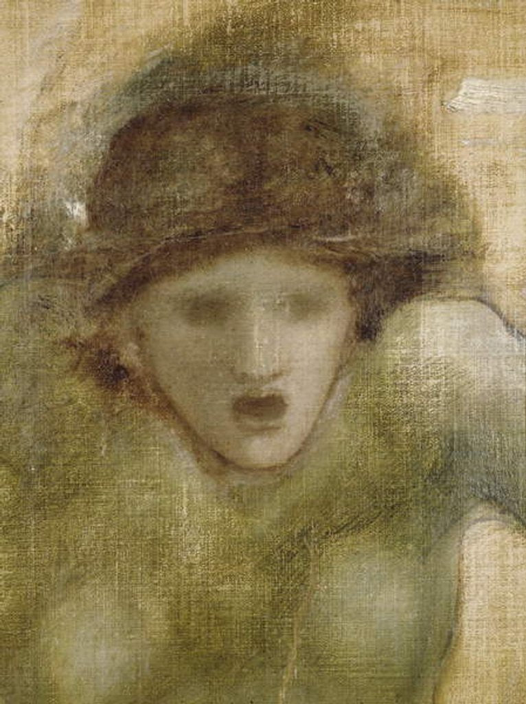 Detail of Study of Perseus, 1876 by Edward Coley Burne-Jones