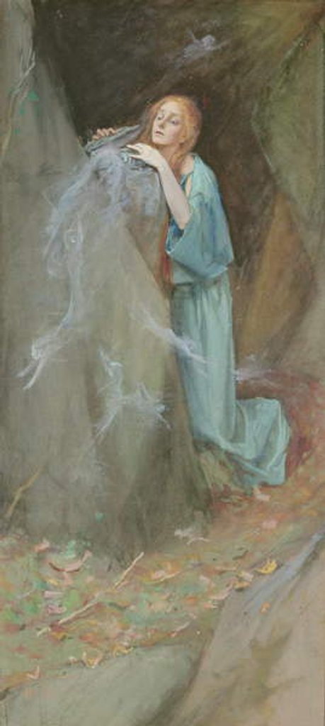 Detail of Study for Pandora, 1902 by Henry Meynell Rheam