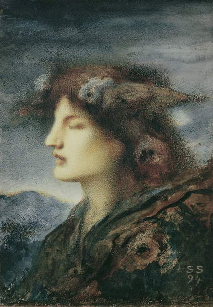 Detail of Sleep, 1894 by Simeon Solomon