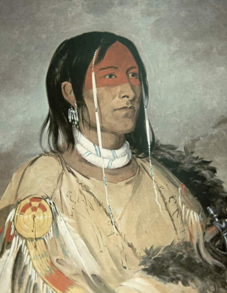 Detail of Broken Arm, 1831 by George Catlin