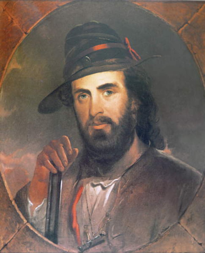 Detail of Joseph R. Walker by Alfred Jacob Miller