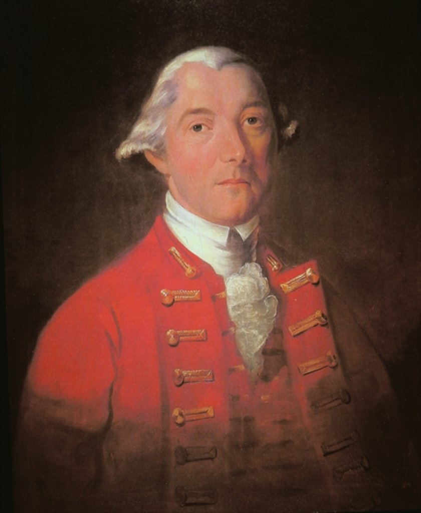 Detail of Sir Guy Carleton, c.1780 by English School