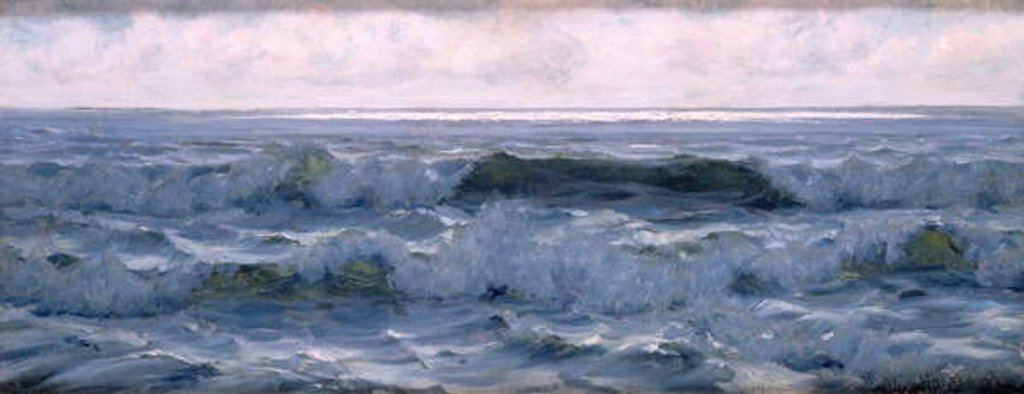 Detail of Les Vagues, c.1884 by Alexander Harrison