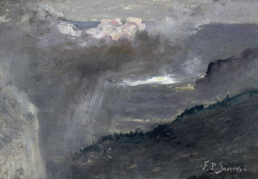 Detail of Grand Canyon, c.1903-06 by Frank Paul Sauerwein