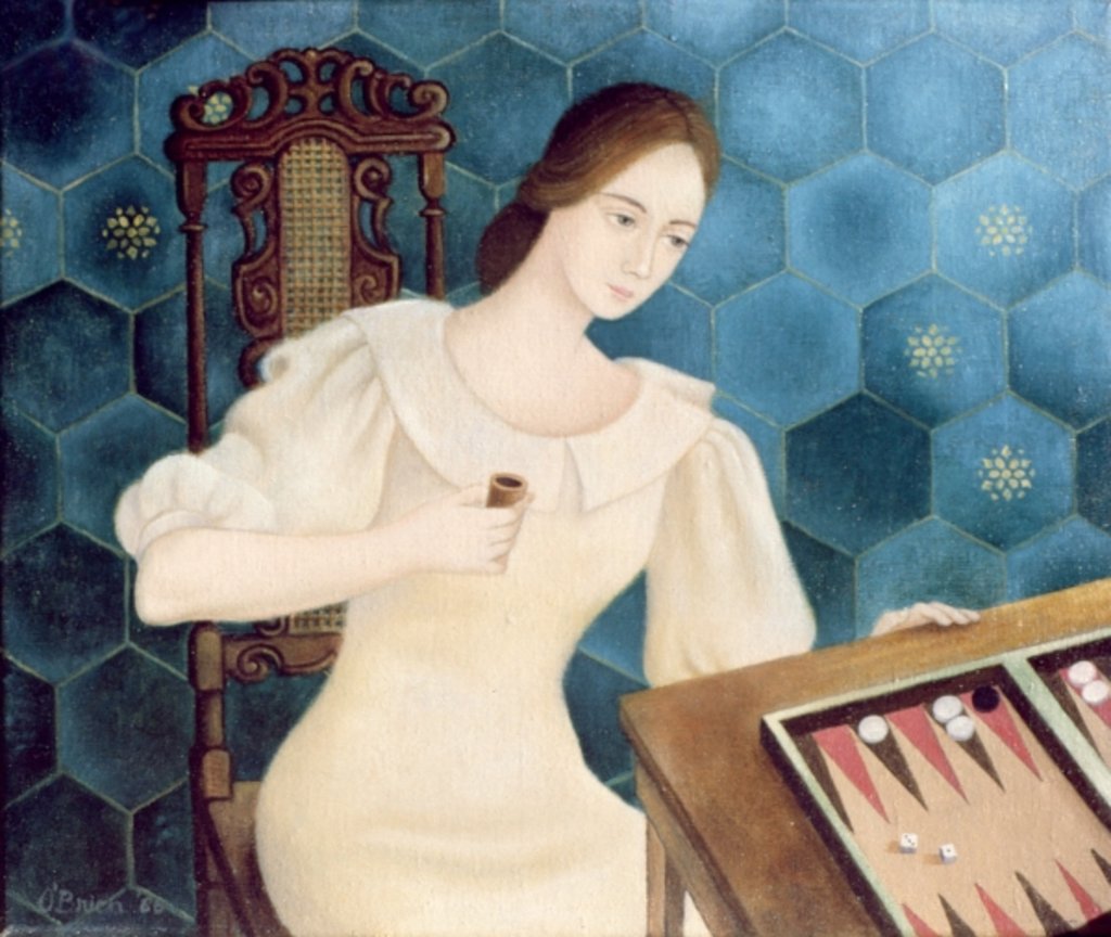 Detail of Tric Trac by Patricia O'Brien