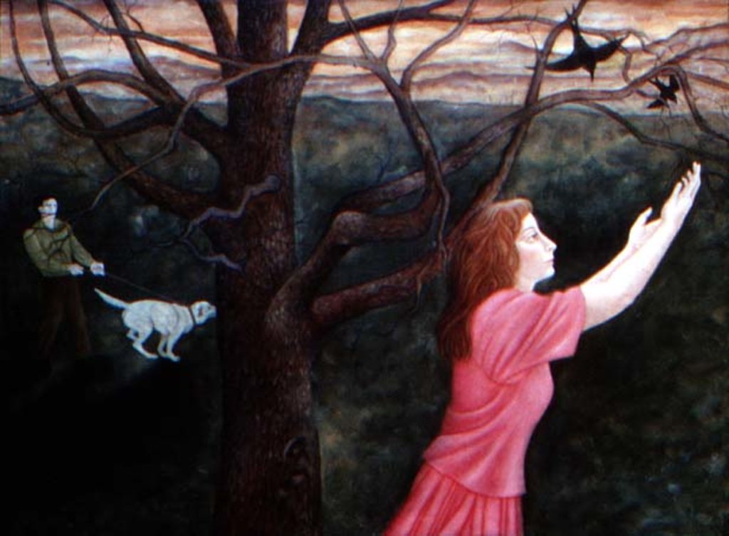 Detail of Flight, 1994 by Patricia O'Brien