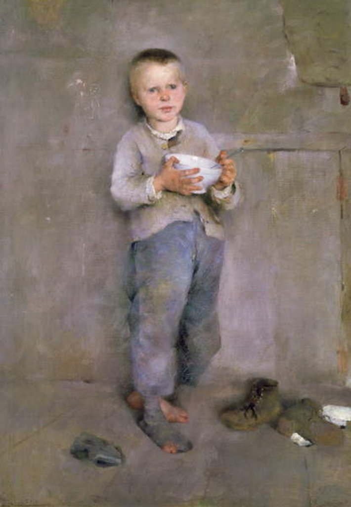 Detail of As Happy as a King, 1884 by William Edward Stott