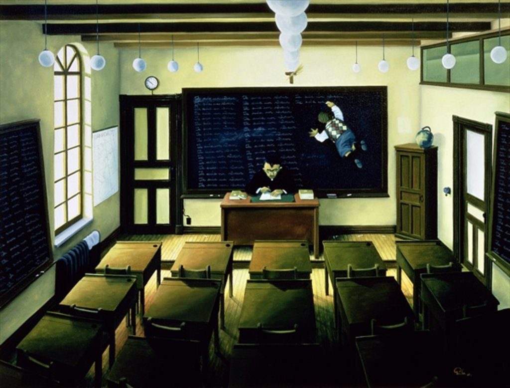 Detail of I Am A Dreamer by Stephane Poulin