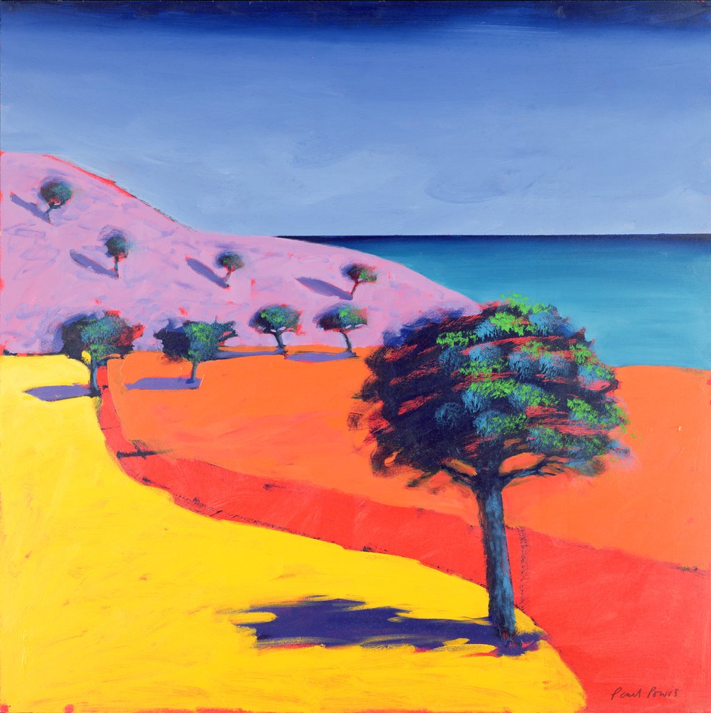 Detail of Red Path by Paul Powis