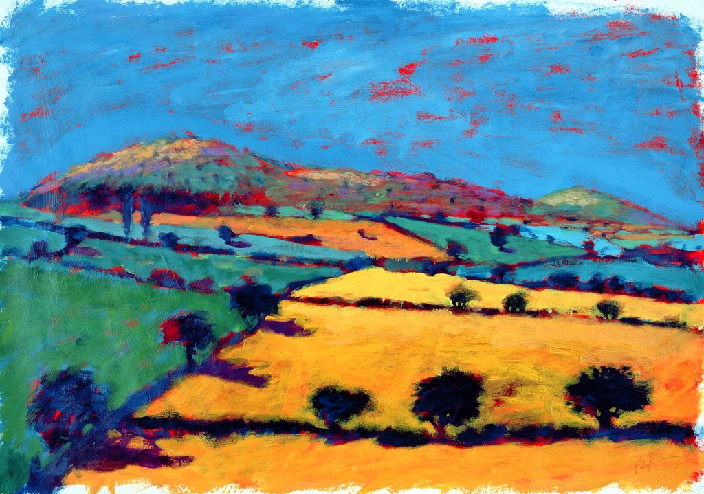 Detail of Golden Valley by Paul Powis