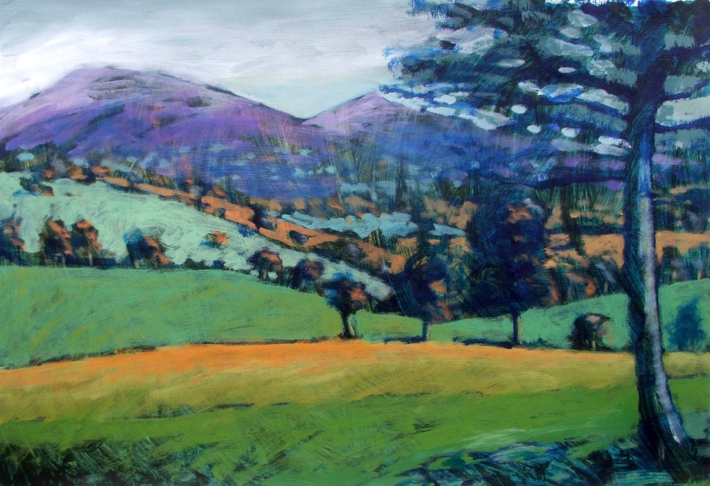 Detail of Misty Morning by Paul Powis