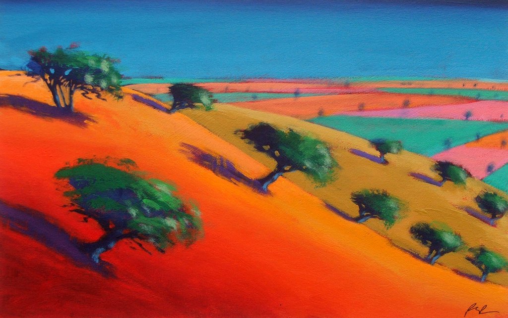 Detail of Ragged Stone Hill by Paul Powis