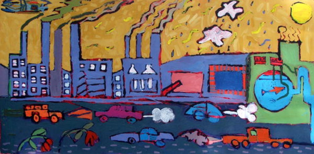 Detail of Pollution 2 by Paul Powis