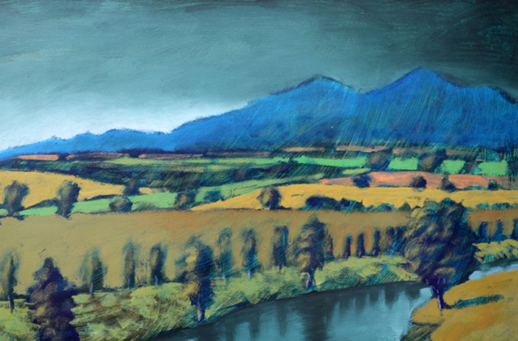 Detail of Malverns, 2010 by Paul Powis
