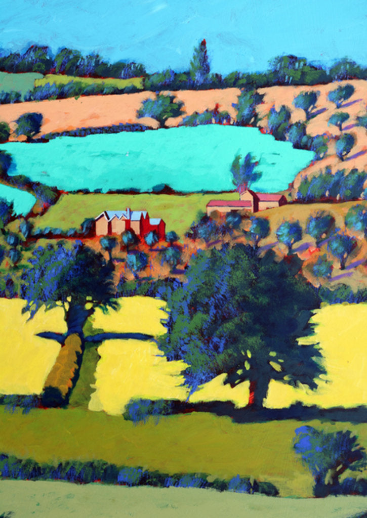 Detail of Towards Ledbury, 2016 by Paul Powis
